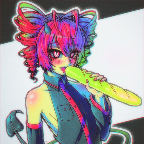 Kasane Teto (Fanart) - 2018